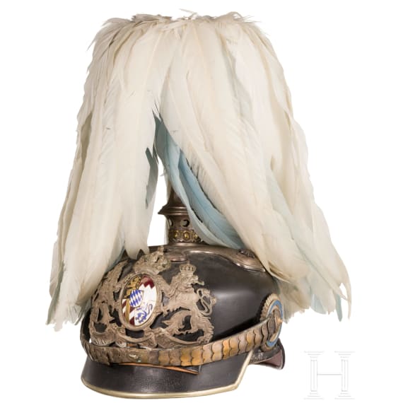 A helmet M 1886 for generals of the Bavarian Army, circa 1914&ndash;1918