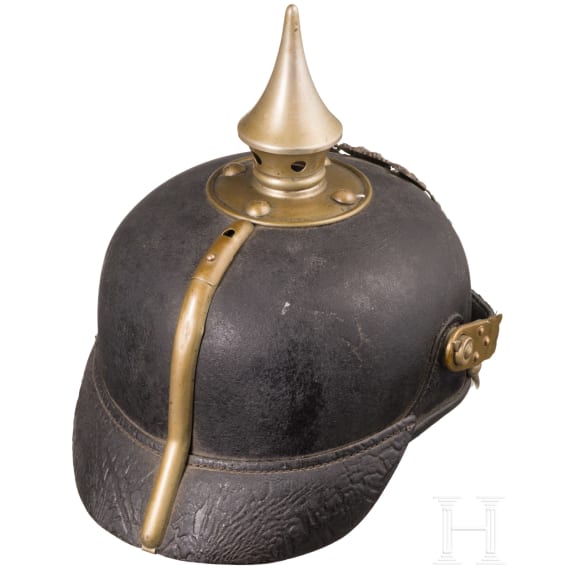 A helmet M 1896 for foot troops, dated 1915