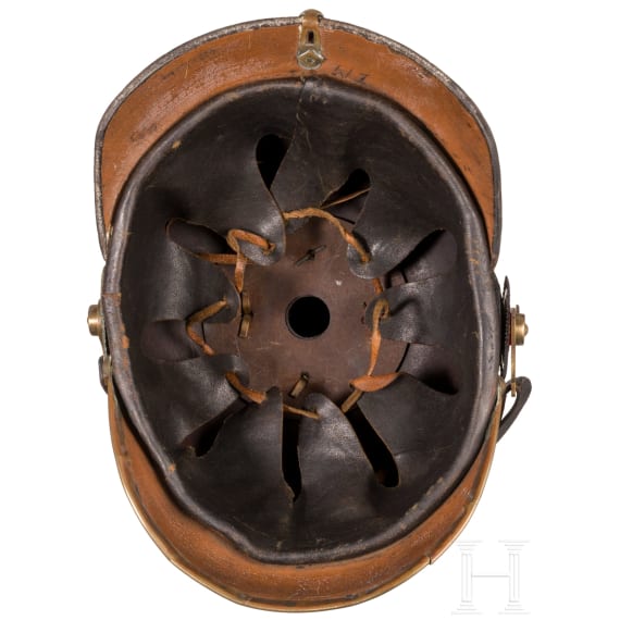 A helmet M 1896 for Line Infantry enlisted men