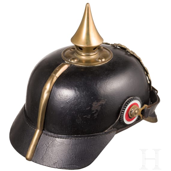 A helmet M 1896 for Line Infantry enlisted men