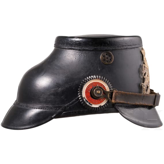 A shako M 1895 for enlisted men of the Bavarian Jaeger troops