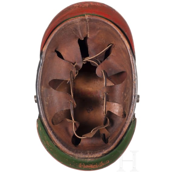 A shako M 1895 for enlisted men of the Bavarian Jaeger troops