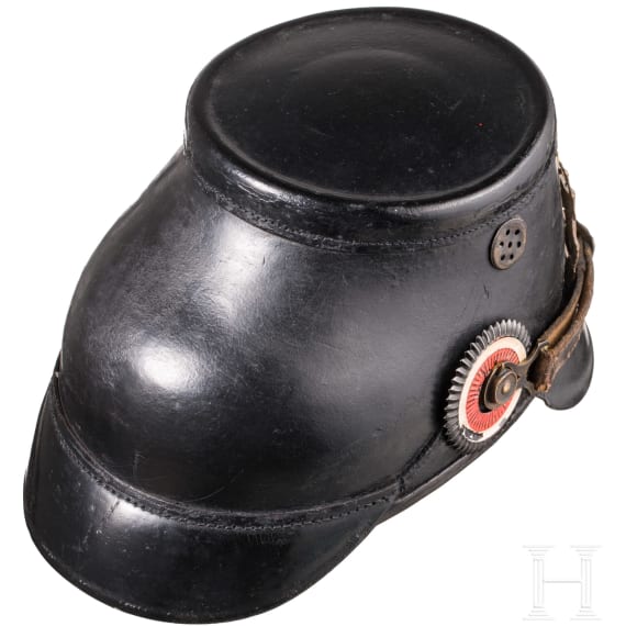 A shako M 1895 for enlisted men of the Bavarian Jaeger troops