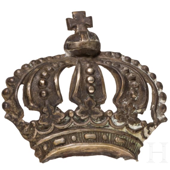 A helmet M 1886 for officers of the Bavarian Army, circa 1910