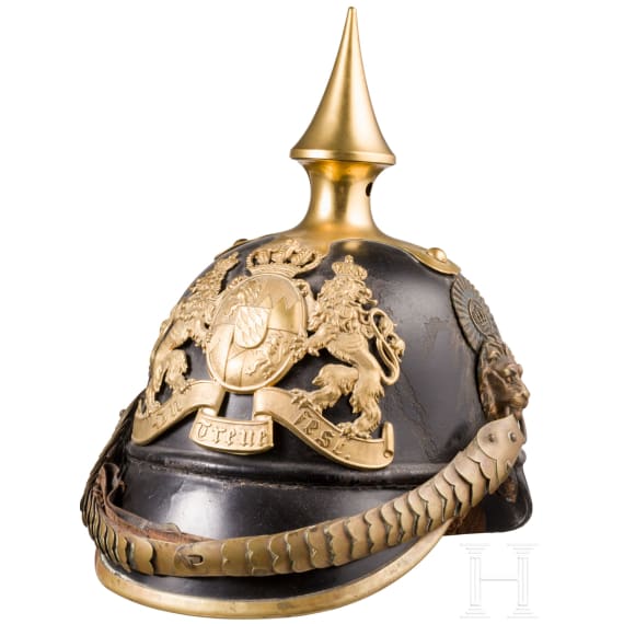 A helmet M 1873 for officers of the Gendarmerie