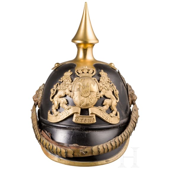 A helmet M 1873 for officers of the Gendarmerie