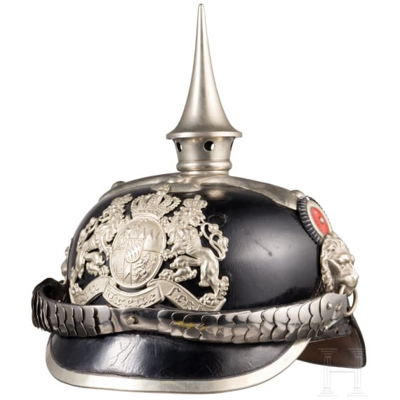 A helmet for members of the gendarmerie, dated 1917