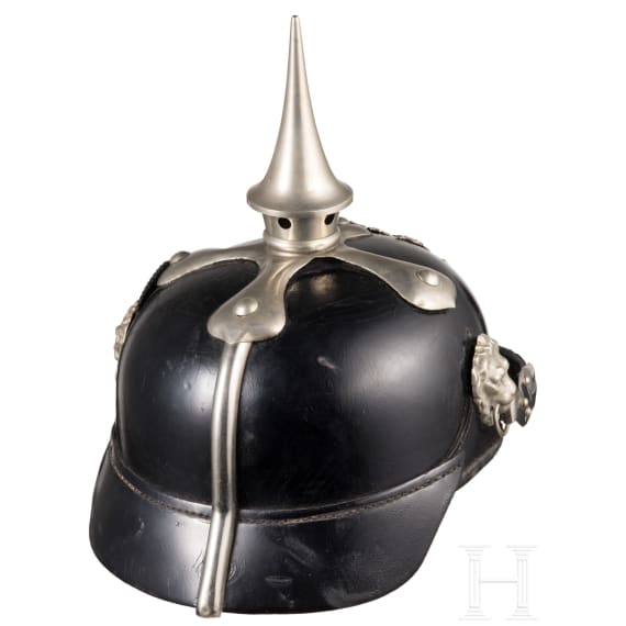 A helmet for members of the gendarmerie, dated 1917