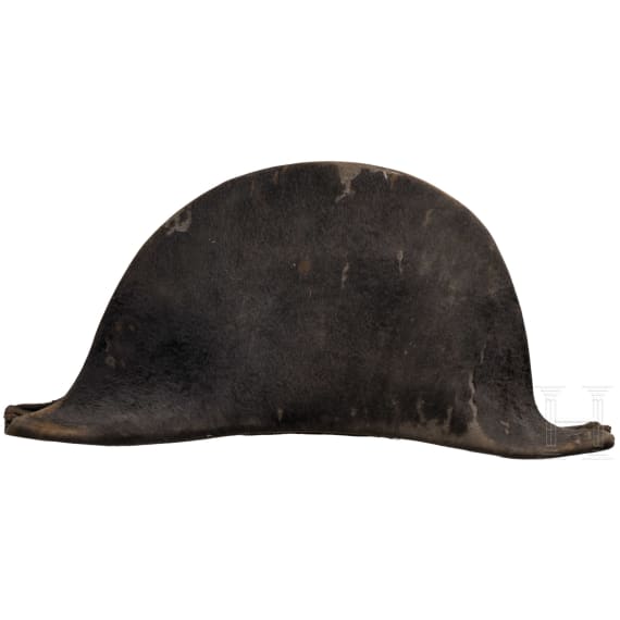 An early bicorne hat for civil servants and two shoulder pieces, 2nd half of the 19th century