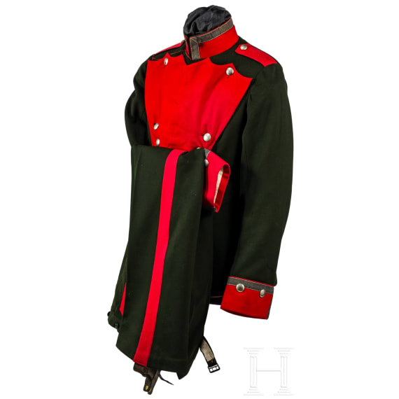 A uniform ensemble for a NCO in the Royal Bavarian 2nd or 4th Chevaulegers Regiment, dated 1903