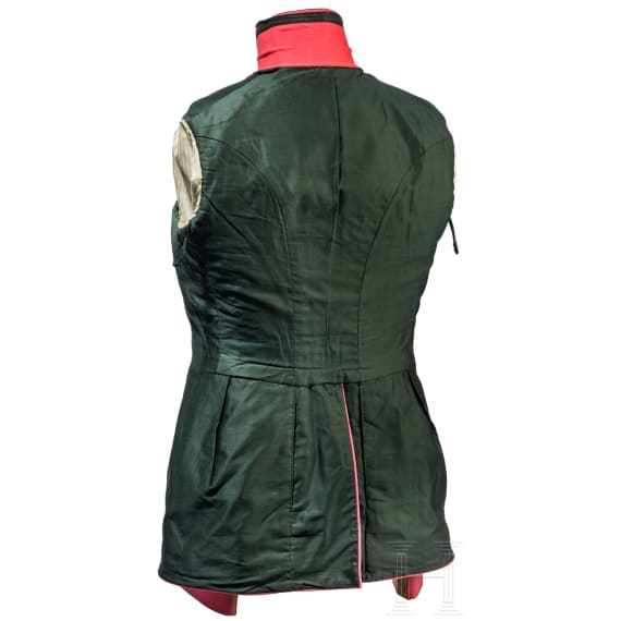 A uniform for a sergeant of the Bavarian Chevaulegers, circa1900