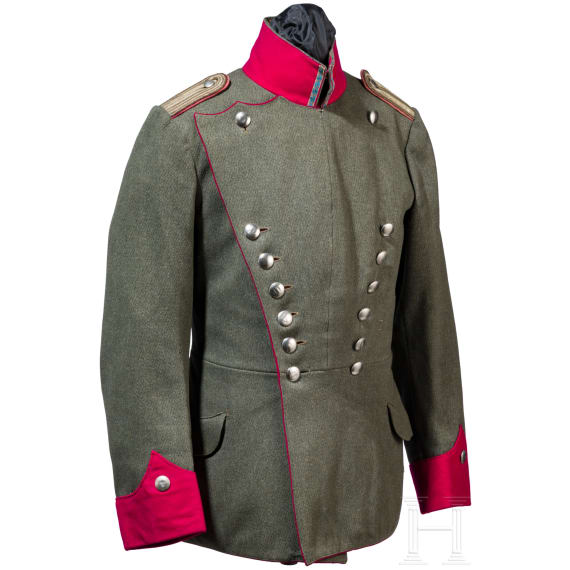 A field-grey Ulanka for officers of the Bavarian Uhlan Regiments
