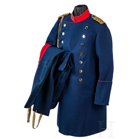 A Bavarian General's Dress Coat and Trousers, circa 1910