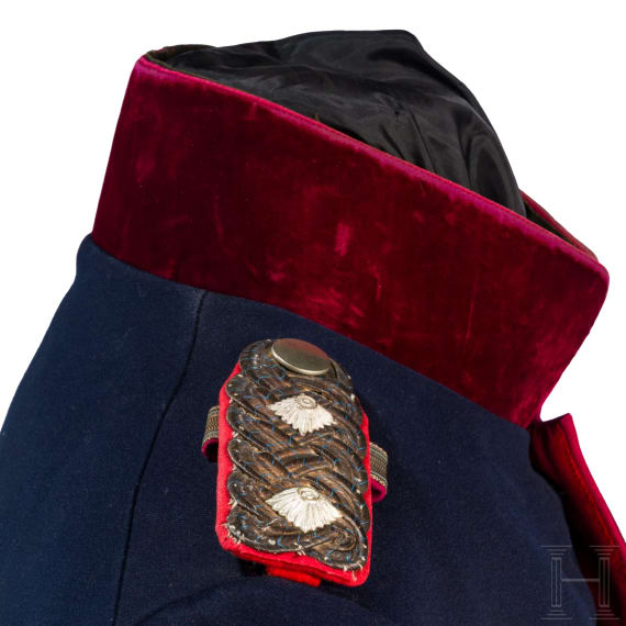 Bavarian service coat of a colonel from the War Ministry