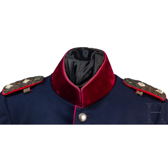 Bavarian service coat of a colonel from the War Ministry