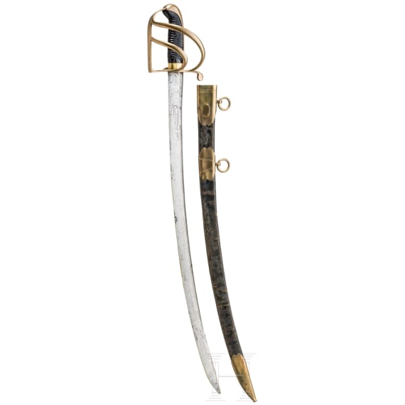 Saber for mounted units, circa 1815