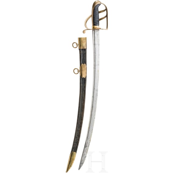 Saber for mounted units, circa 1815