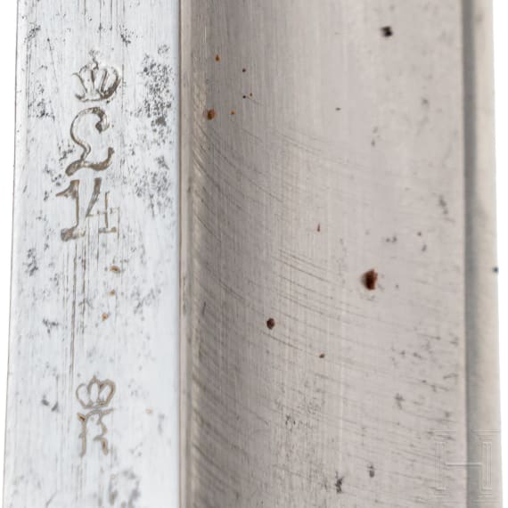 A hussar sabre M 1813, wartime production, dated 1914