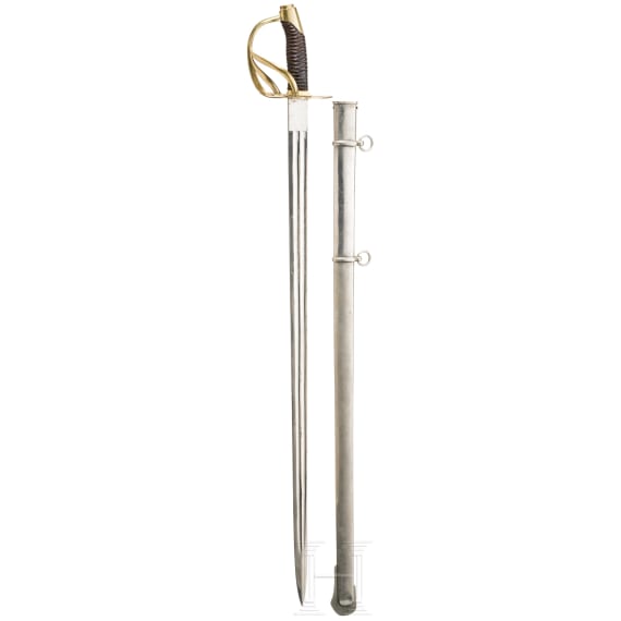 A sword for the Bavarian heavy cavalry, circa 1900