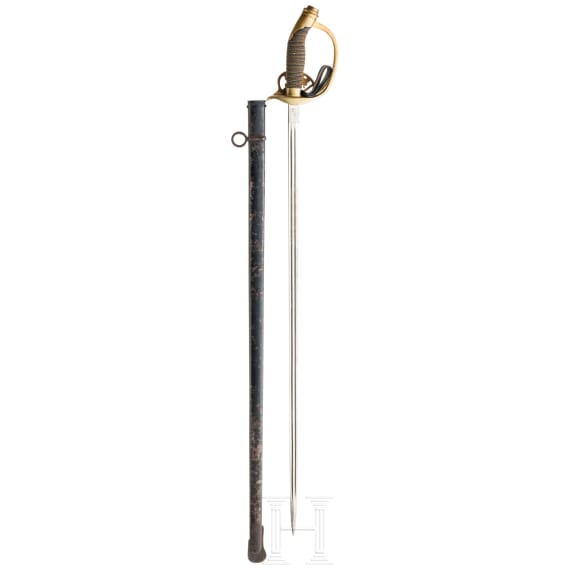 A small-sword M 1889 for officers of the infantry, circa 1905