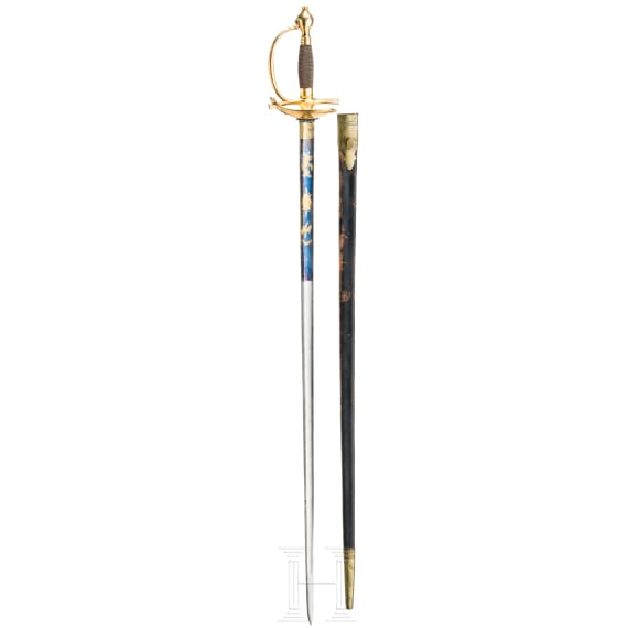 A sword similar to model 1818 for officers in the Bavarian infantry