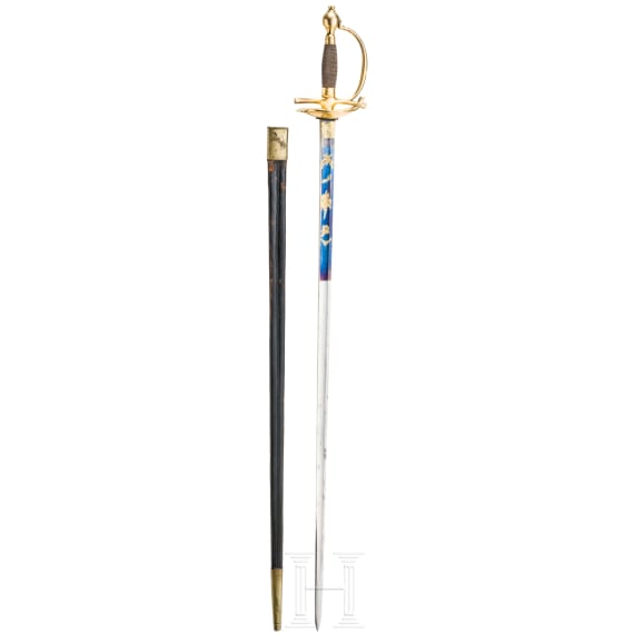 A sword similar to model 1818 for officers in the Bavarian infantry