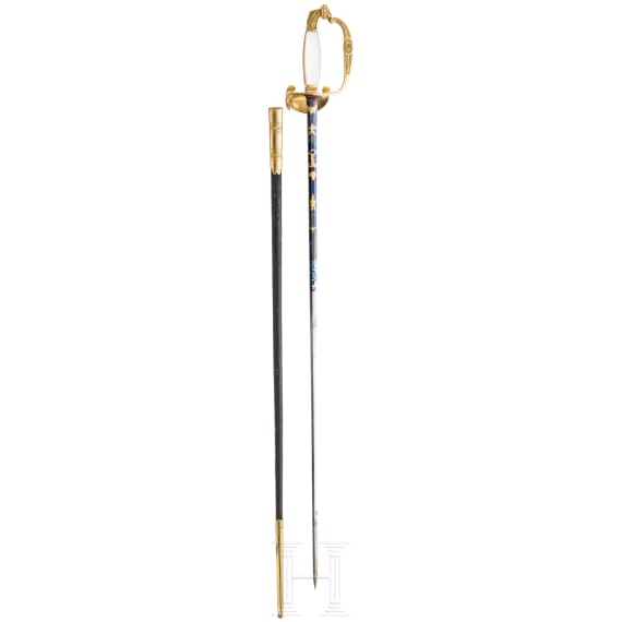 An official's sword from the reign of King Ludwig I (1825 - 1848)