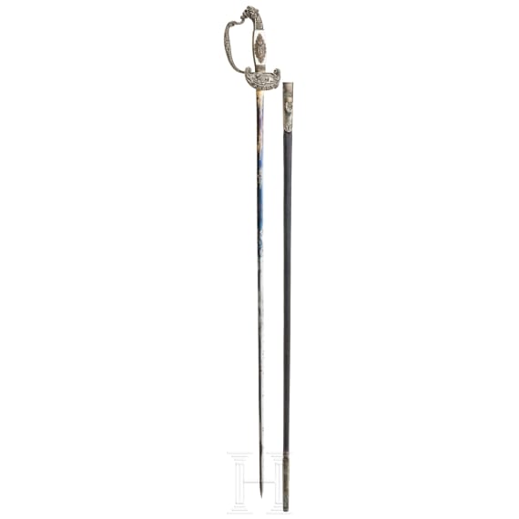 An epee for Bavarian civil servants, reign of Maximilian II (1848&ndash;64)