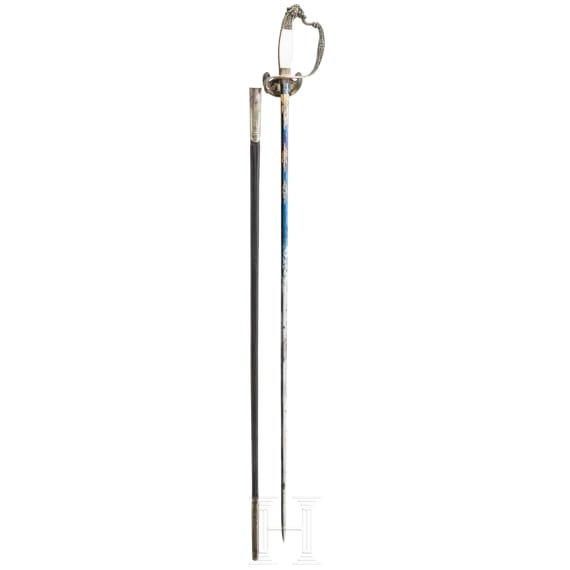 An epee for Bavarian civil servants, reign of Maximilian II (1848&ndash;64)