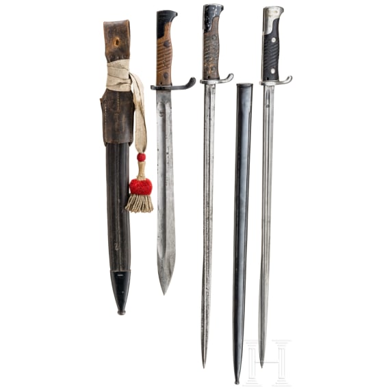 Three Bavarian bayonets, 1903&ndash;1911
