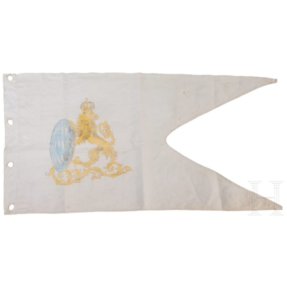 A lance flag for NCO's of the Bavarian calvalry
