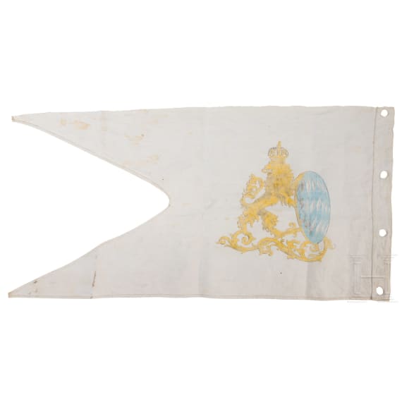 A lance flag for NCO's of the Bavarian calvalry