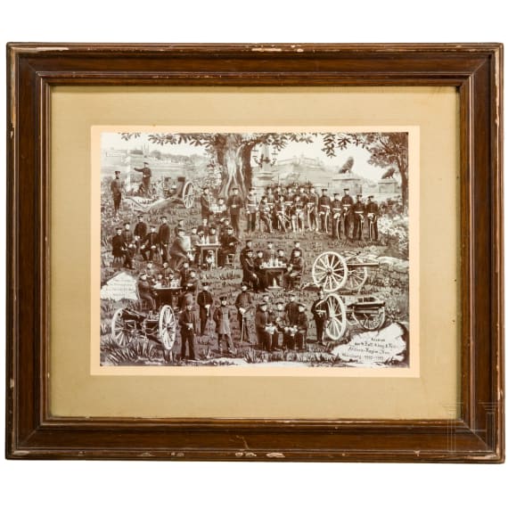 The estate of Reservist Vorschmitt of the Royal Bavarian 2nd Field Artillery Regiment &lsquo;Horn&rsquo;, 1905 - 1907