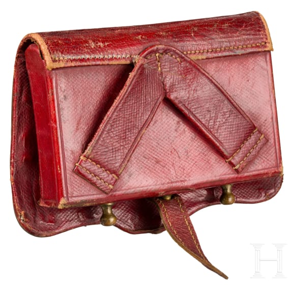 A cartouche box M 1873 and a bandolier for cavalry officers