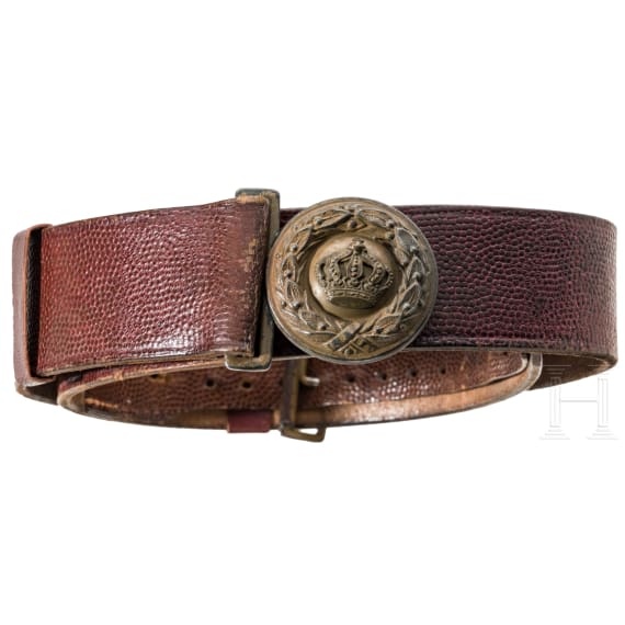 A field belt for Bavarian officers
