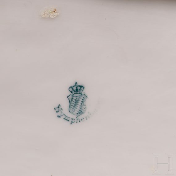Nymphenburg: Bayerischer Chevauleger-Offizier zu Pferd (um 1810), 20. Jhdt.