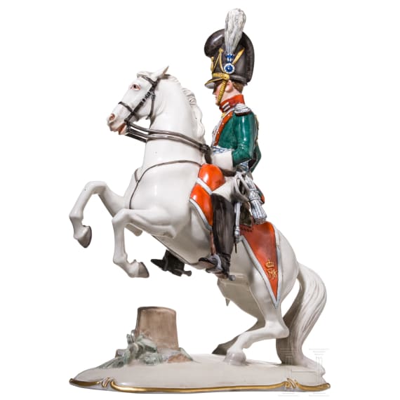 Bayerischer Chevauleger zu Pferd, Porzellanmanufaktur Nymphenburg