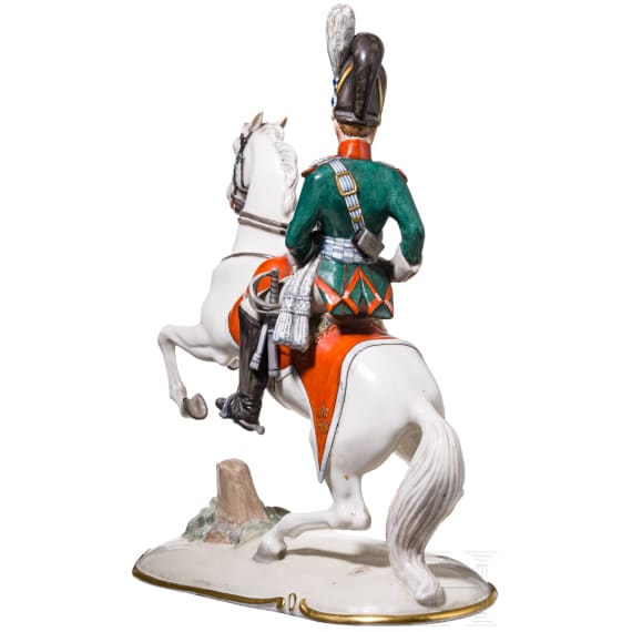 Bayerischer Chevauleger zu Pferd, Porzellanmanufaktur Nymphenburg