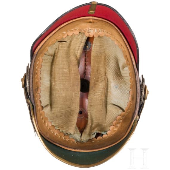 Helm M 1886 f&uuml;r Offiziere der Infanterie