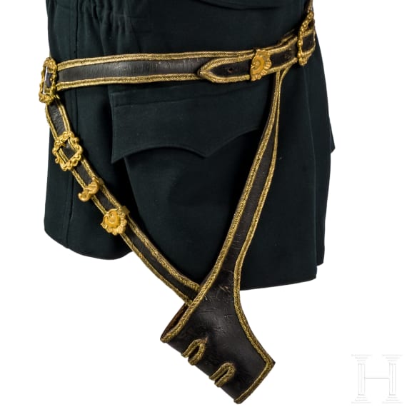 Uniformteile f&uuml;r Jagdbedienstete im Herzogtum Braunschweig, 19./20. Jhdt.