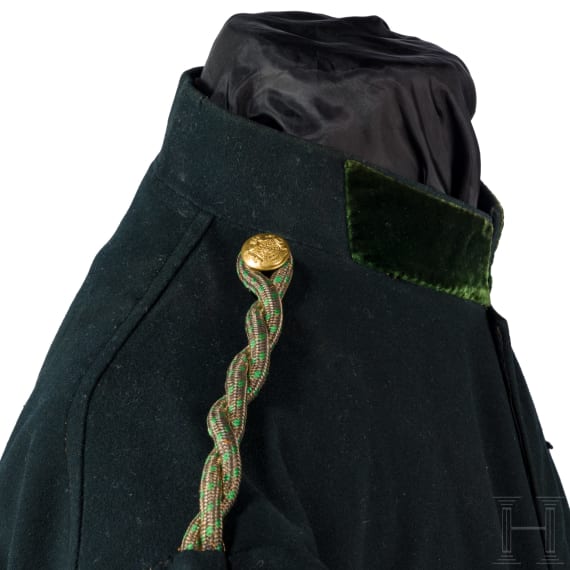 Uniformteile f&uuml;r Jagdbedienstete im Herzogtum Braunschweig, 19./20. Jhdt.
