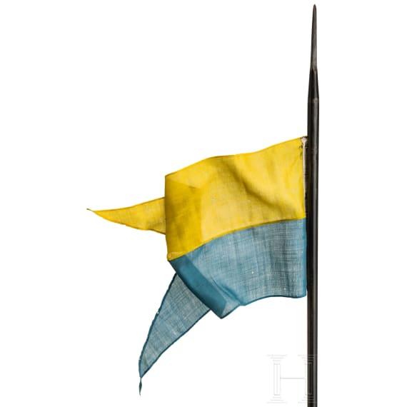 Stahlrohrlanze M 93 f&uuml;r Mannschaften im Braunschweigischen Husaren-Regiment Nr. 17