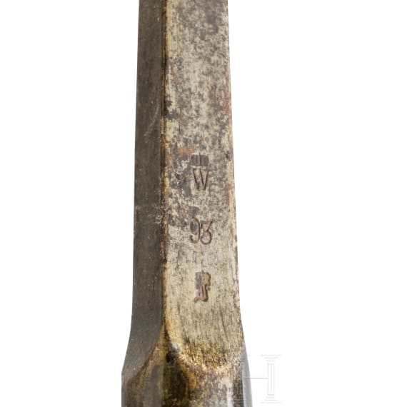 Stahlrohrlanze M 93 f&uuml;r Mannschaften im Braunschweigischen Husaren-Regiment Nr. 17