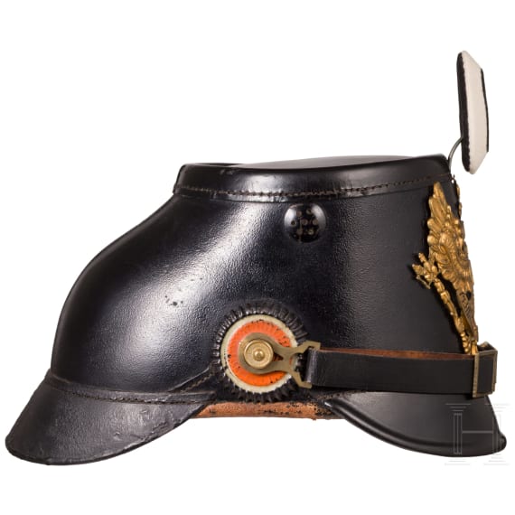 Tschako M 1895/97 f&uuml;r Mannschaften im J&auml;ger-Bataillon Nr. 10