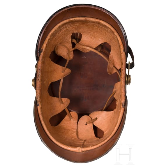 Tschako M 1895/97 f&uuml;r Mannschaften im J&auml;ger-Bataillon Nr. 10