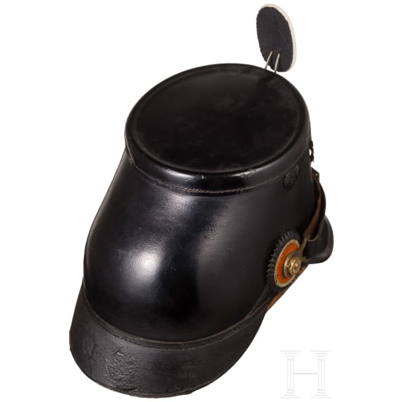 Tschako M 1895/97 f&uuml;r Mannschaften im J&auml;ger-Bataillon Nr. 10
