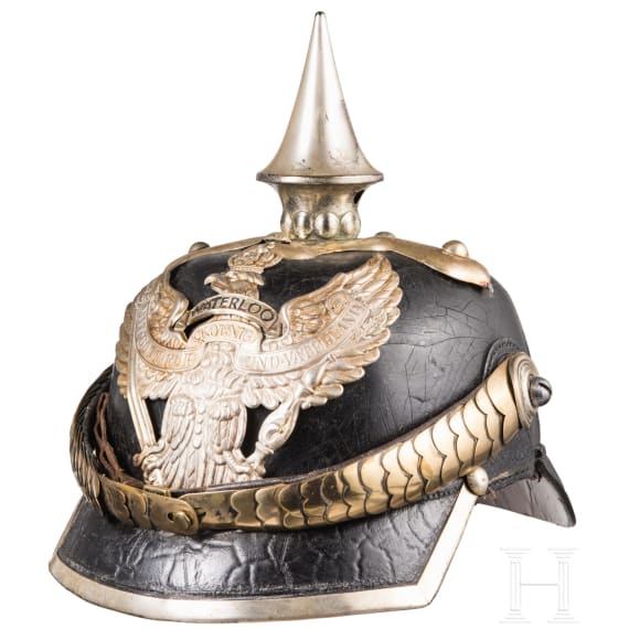Helm f&uuml;r Mannschaften im 2. Hannoverschen Dragoner-Regiment Nr. 16
