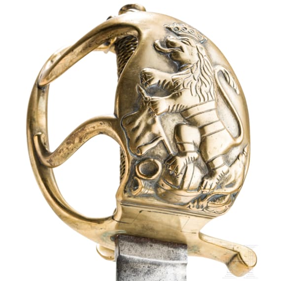 Kavalleriepallasch aus der Regierungszeit von Landgraf Friedrich II. von Hessen-Kassel, 1760 - 1785