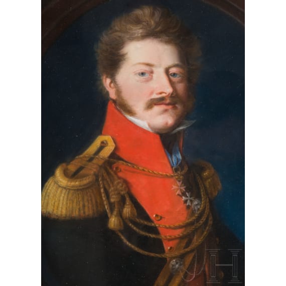 Wilhelm II., Landgraf und Kurf&uuml;rst von Hessen-Kassel, Portrait um 1810