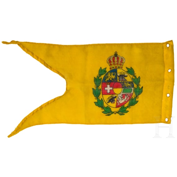 Lanzenflagge f&uuml;r Unteroffiziere der Mecklenburgischen Kavallerie, vor 1905